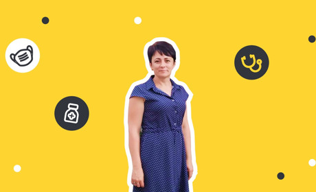 “Одного дня ми мали рекорд - 91 пацієнт”: як справлялася з викликами пандемії золотоніська медсестра