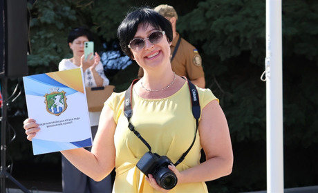 У Південноукраїнську відбулися урочистості до Дня прапора України. Фоторепортаж