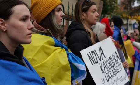 Новокаховці у Ґданську долучились до акції підтримки України