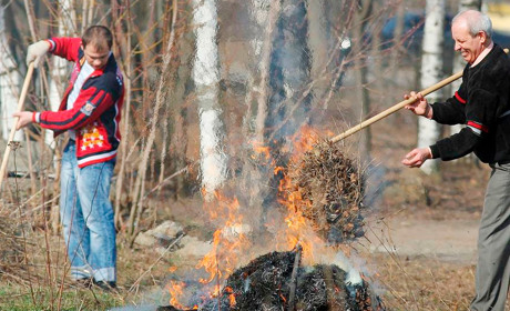Палії листя та сміття понесуть адміністративну відповідальність
