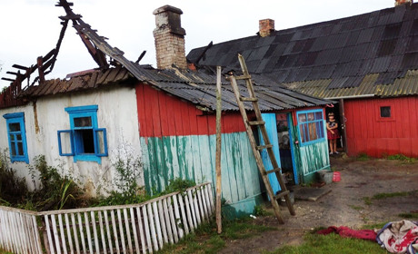 На Володимиреччині в селі Нетреба горіла літня кухня