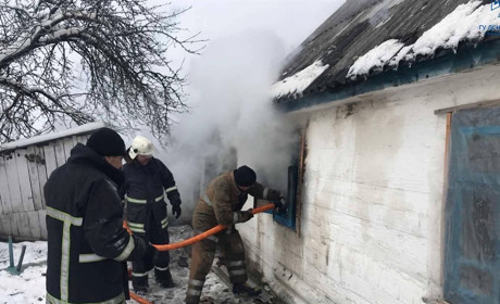 Через пічне опалення у пожежі на Звягельщині загинула жінка
