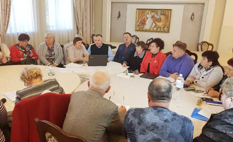 Райком профспілки АПК приймав обласне керівництво і профактив 