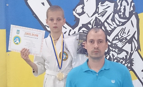 Микита Воробйов став чемпіоном України з рукопашного бою
