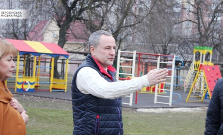 Херсонський міський голова Ігор Колихаєв особисто перевіряє стан шкіл та дитсадків у Херсоні