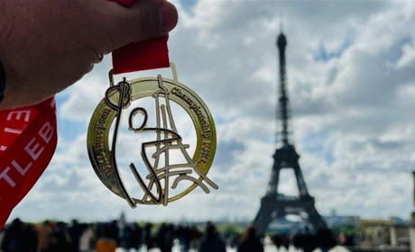 Військовий із Житомирщини в Парижі став чемпіоном Європи з гирьового спорту