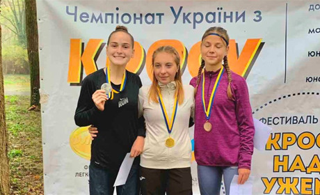 Христина Славич – срібна призерка чемпіонату України з кросу
