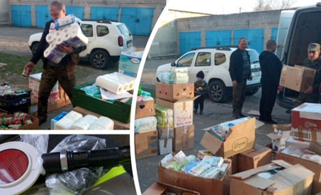 До Петропавлівки надходить гуманітарка, а жителі краю допомагають внесками