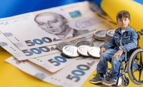 Дітям з інвалідністю підгрупи А виплатять одноразову грошову допомогу