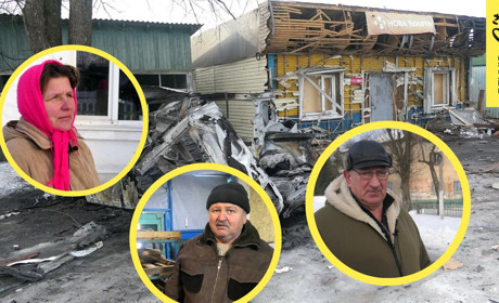 «Це один із найжахливіших обстрілів». Мешканці Зноб-Новгородського про удар по центру селища