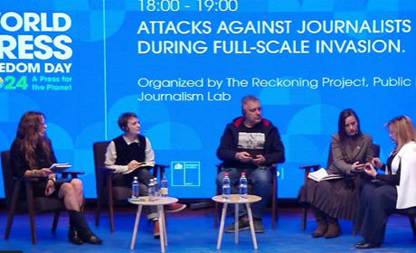 Журналісти з Херсонщини розповіли в Чилі про переслідування в російській окупації