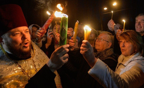 На Херсонщину привезуть Благодатний вогонь з Єрусалиму