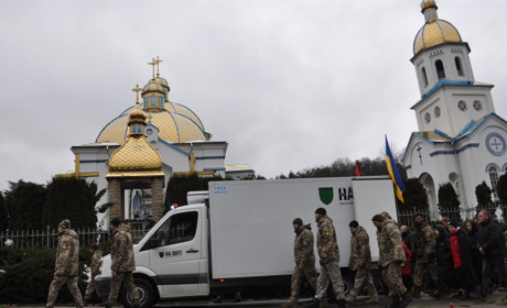 У чортківській Білій провели в останню путь загиблого воїна Філіповича Дмитра