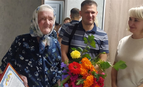 Шосткинку привітали зі 100-річним ювілеєм