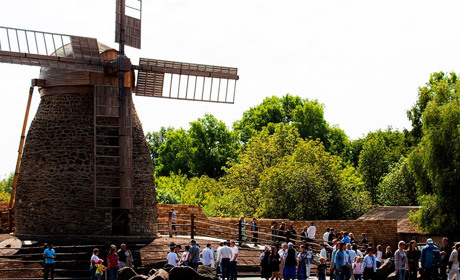 У Музеї просто неба відновили вітряк з Херсонщини: унікальній споруді 100 років