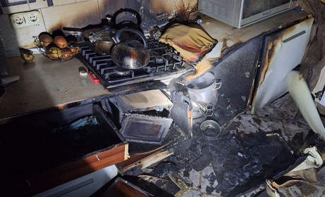 В Ізмаїлі через мікровильовку сталася пожежа