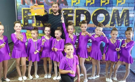 Вдалий початок хореографічної студії "Гармонія"