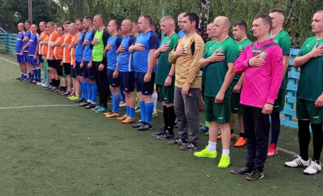 У Полицькій колонії змагались футболісти. Як це було?