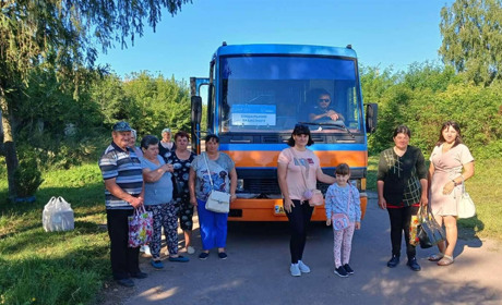 У Білопільській громаді за сприяння гуманітарної місії Проліска поїхав соціальний автобус