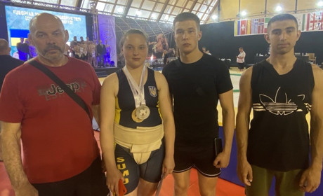 Тетяна Соха з переяславського університету на чемпіонаті Європи з сумо взяла два золота і срібло