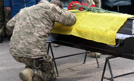 «Побратими називали його «Птаха». У Глухові прощалися з Олександром Лебедєвим (відео)