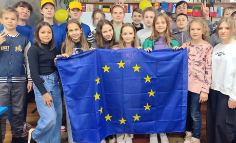 У бібліотеці для дітей провели захід із нагоди Дня Європи