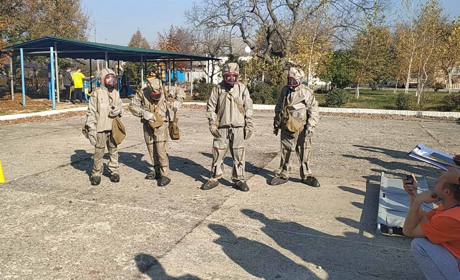 Спробували бути рятувальниками: діти з Комишувахи стали призерами обласного змагання «Школа безпеки»