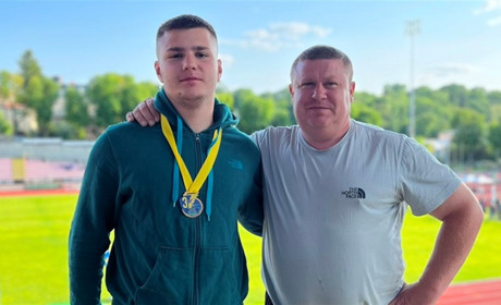 Іван Саволюк – бронзовий чемпіон України зі штовхання ядра