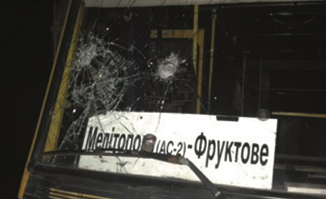 Водитель мелитопольского автобуса пострадал – не в ДТП, а от пассажира-буяна