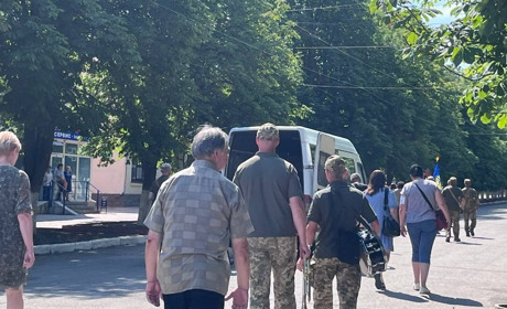 Первомайськ попрощався з полеглим воїном ЗСУ Олексієм Євсєєвим