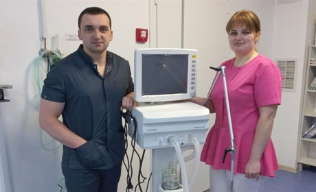 Дрогобицька лікарня отримала два апарати ШВЛ: медзаклад планує розширювати реанімаційне відділення