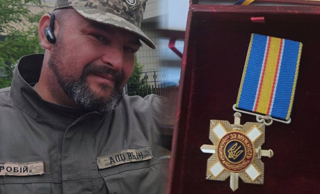 Державну нагороду загиблого строківчанина Олега Романенка вручили його рідним