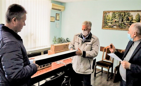 Лікарні у Кагарлику отримали бактерицидні опромінювачі від міської ради