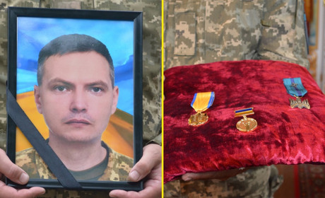 Переяславщина провела в останній земній дорозі Героя з "Птахів Мадяра" Андрія Литовченка