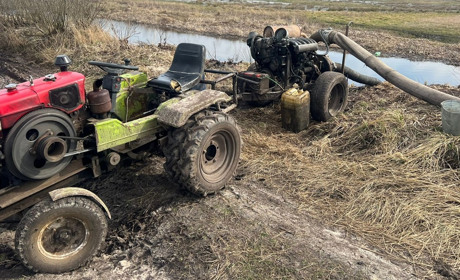 На Зарічненщині знов в поліції «урожай» на нелегальних бурштинокопачів