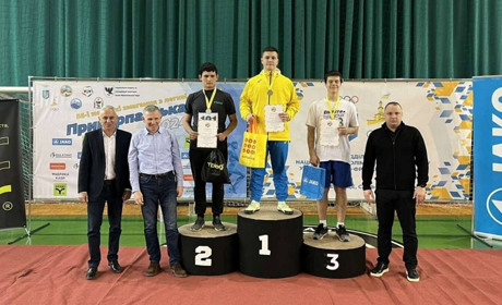 Іван Саволюк зі Жмеринки виборов золото у всеукраїнських змаганнях з легкої атлетики