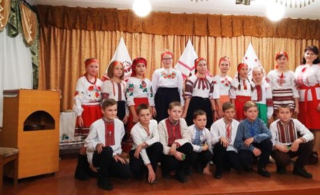 Шестикласники Любахівської школи провели Андріївські вечорниці