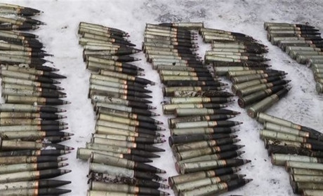 У Новотроїцькому знайшли 324 артилерійських снаряди: ДСНС
