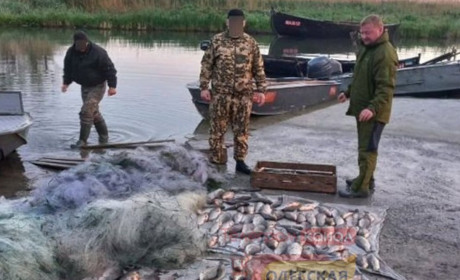 В Ізмаїльському районі піймали браконьєра, який виловив риби на понад 300 тисяч гривень