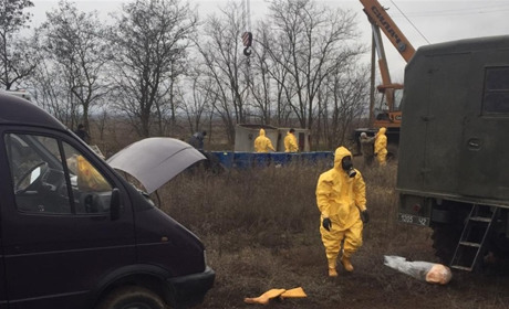 У Біляївці з Проміня почали вивозити отрутохімікати. На черзі – склад хімічних відходів у Майорах