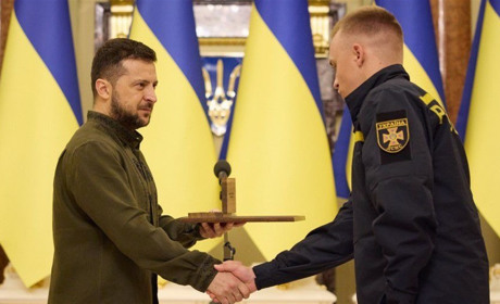 Пожежник з Миколаївщини став лауреатом премії "Національна легенда України»