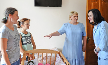 Чортків відвідала міністерка соціальної політики Оксана Жолнович