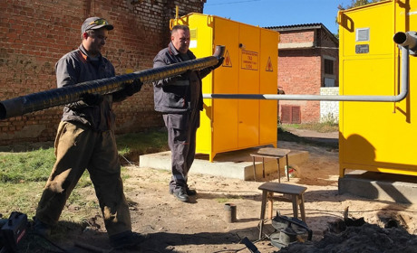 Замість зношених та зруйнованих: на Чернігівщині встановили нові газорегулювальні пункти