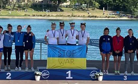 Веслувальниця з Фастова у складі команди-четвірки виборола перше місце на міжнародних змаганнях