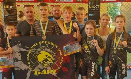 Барські спортсмени взяли участь у турнірі зі змішаних єдиноборств ММА та отримали 5 призових місць