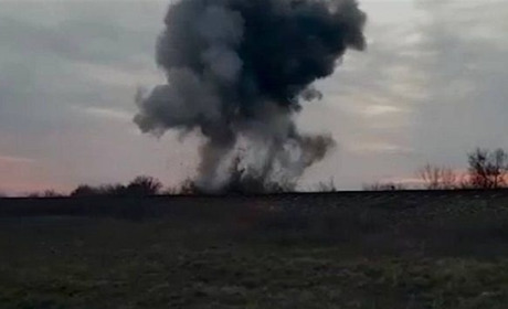 На окупованій Херсонщині українські партизани підірвали залізничні рейки (ВІДЕО)