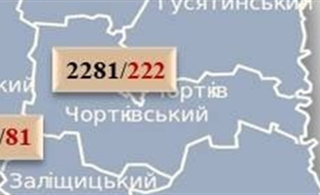 У Чортківському районі 8 осіб підхопили коронавірус
