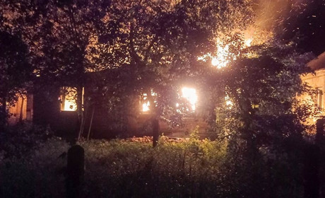 У Стайках, що на Ржищівщині, вогонь знищив будинок та майно в ньому