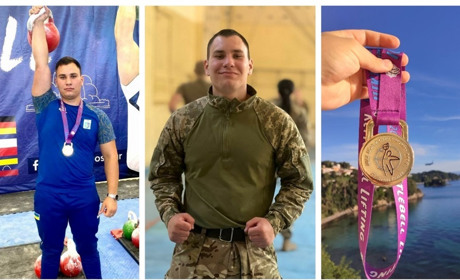Захисник і МСУ Богдан Шевченко зі Жмеринки став чемпіоном світу з гирьового спорту