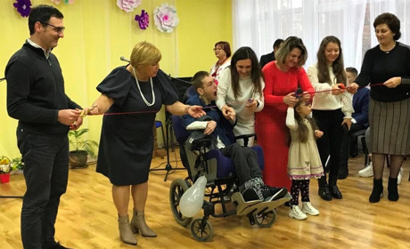 У Лужанах з’явився простір для дітей та молоді з інвалідністю